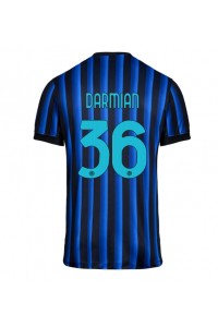 Inter Milan Matteo Darmian #36 Jalkapallovaatteet Kotipaita 2025-26 Lyhythihainen